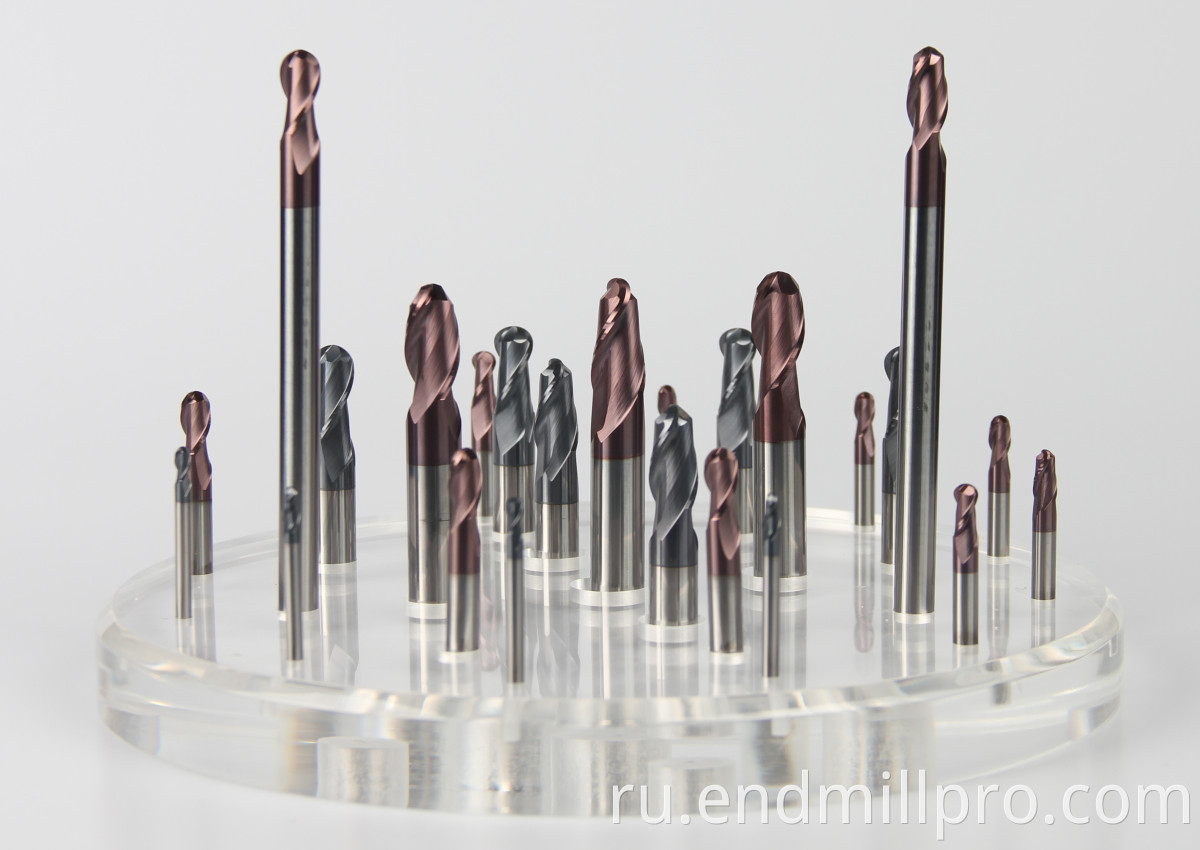 BALL NOSE END MILLS